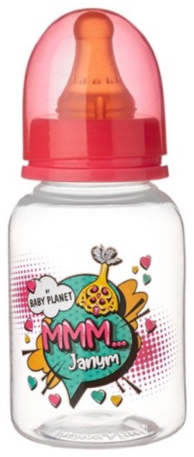 Бутылочка Baby Planet 8610/3 125 мл красный
