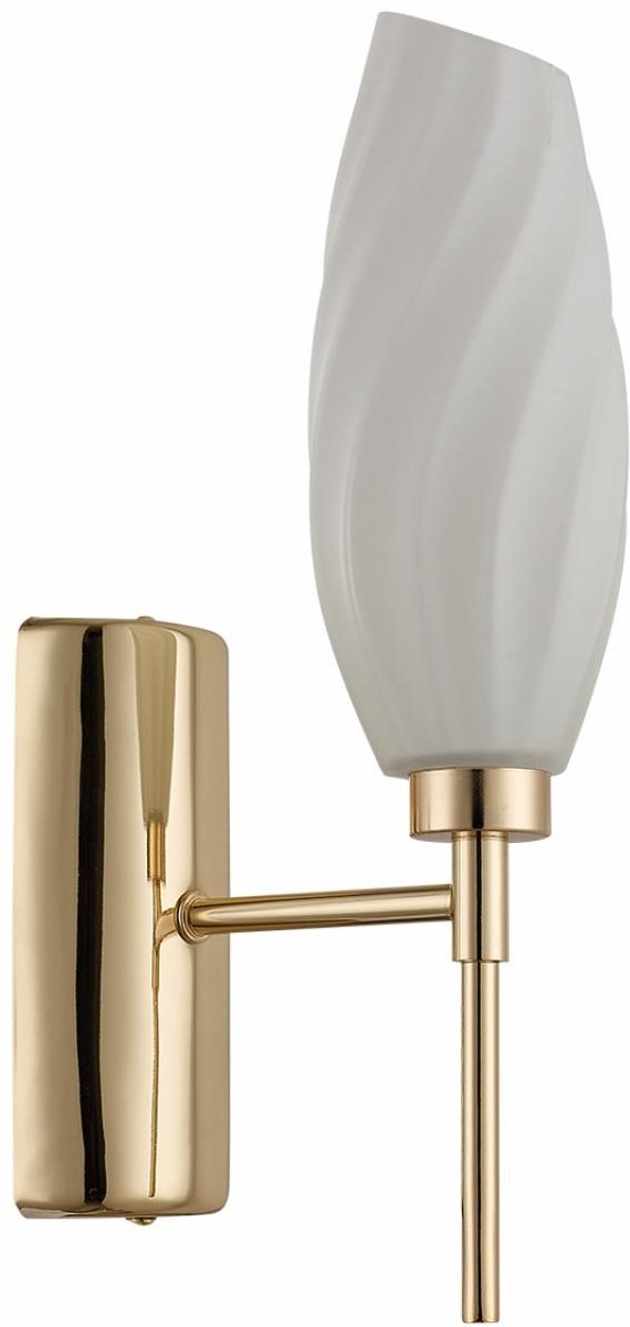 Бра настенный Lumion G9, золотистый, белый купить,NaN