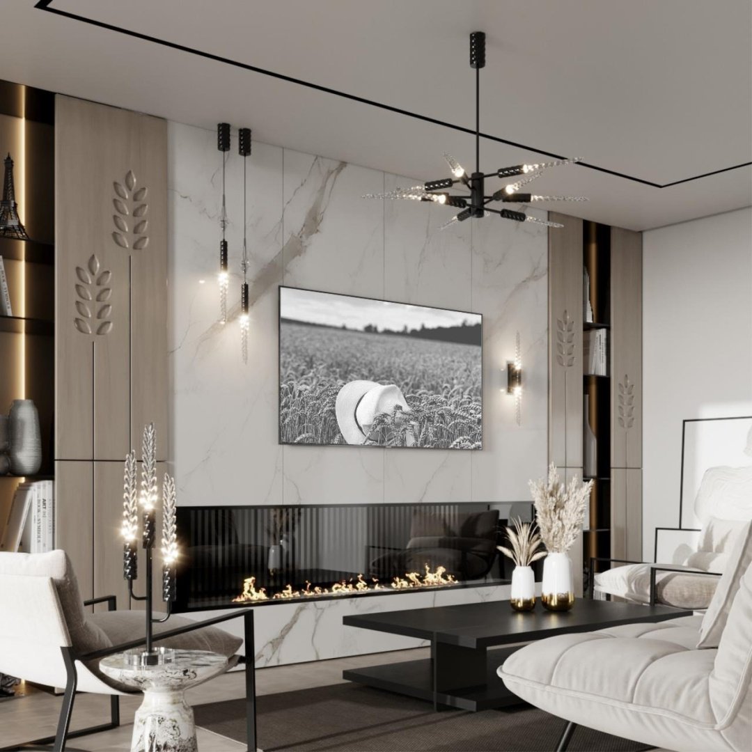 Бра настенный Odeon Light LED, черный, прозрачный купить,NaN