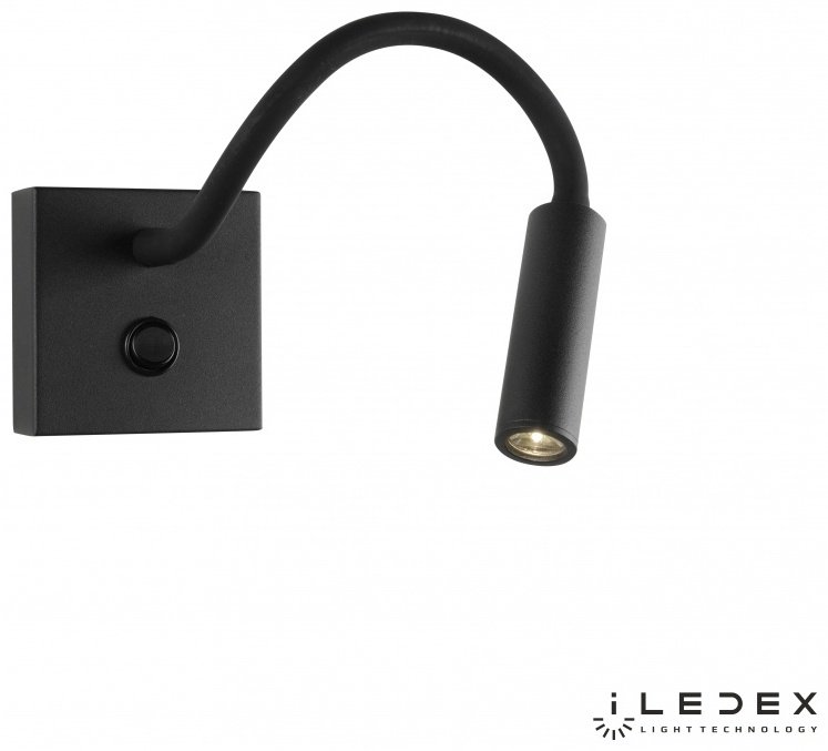Бра настенный iLedex LED, черный купить,NaN