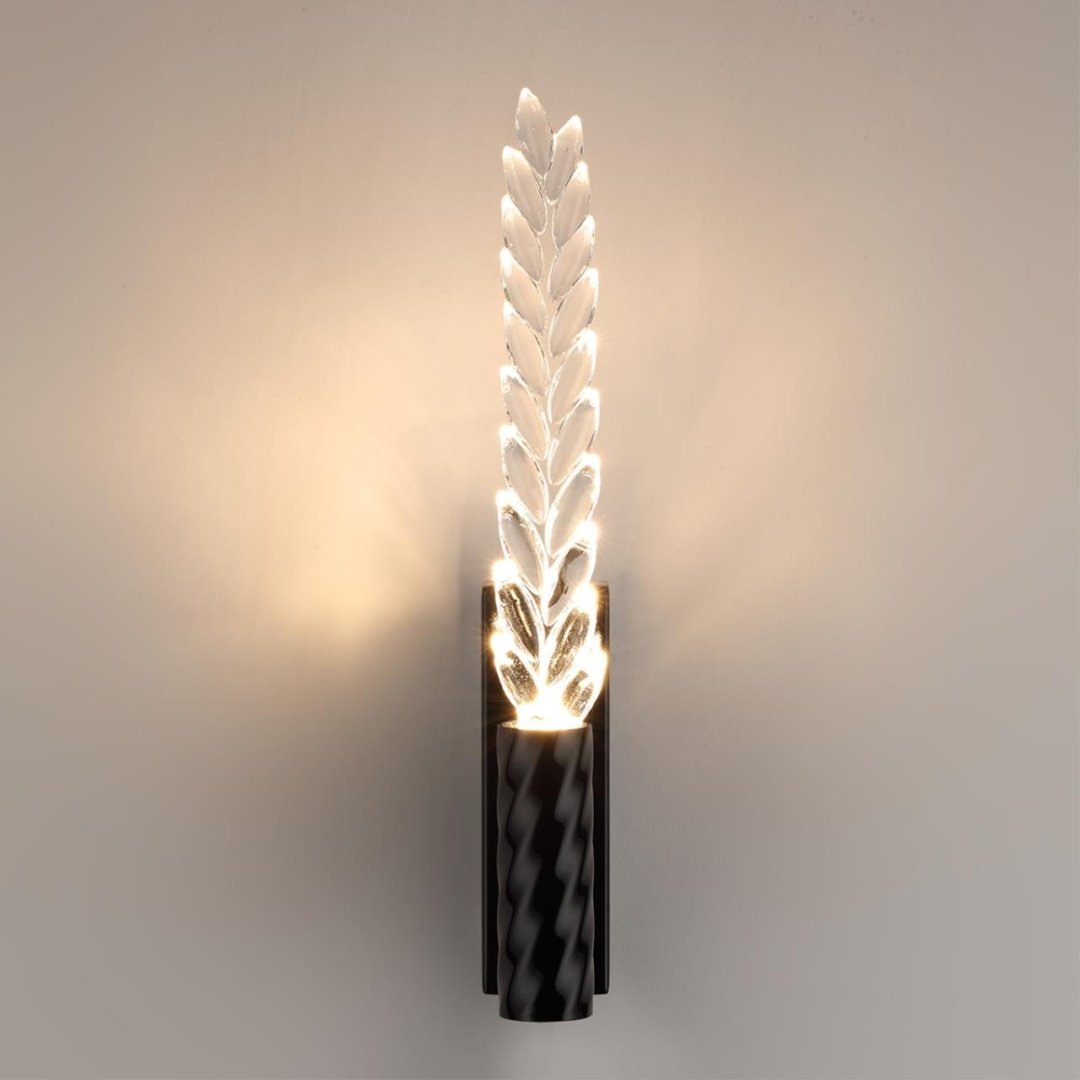 Бра настенный Odeon Light LED, черный, прозрачный купить,NaN