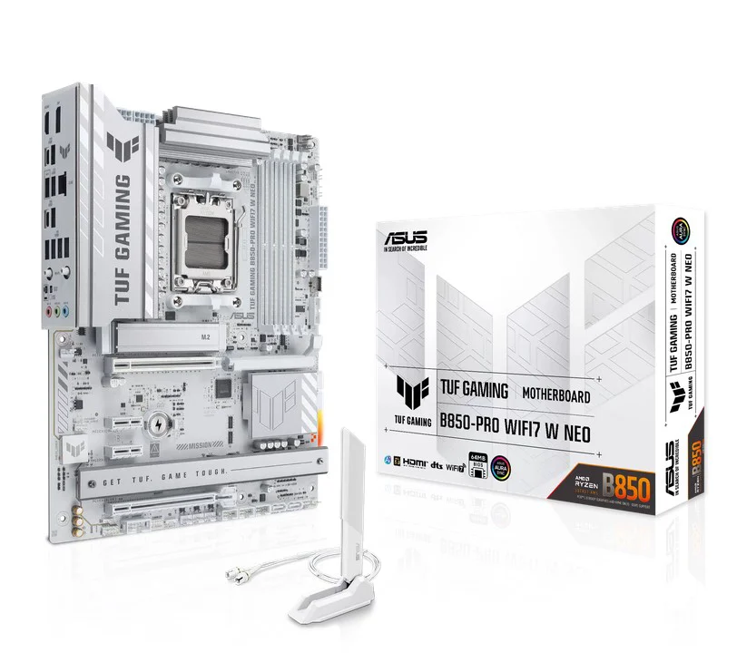 Материнская плата Asus TUF Gaming B850-Pro WiFi7 W Neo AM5 90MB1NW0-M0EAY0 