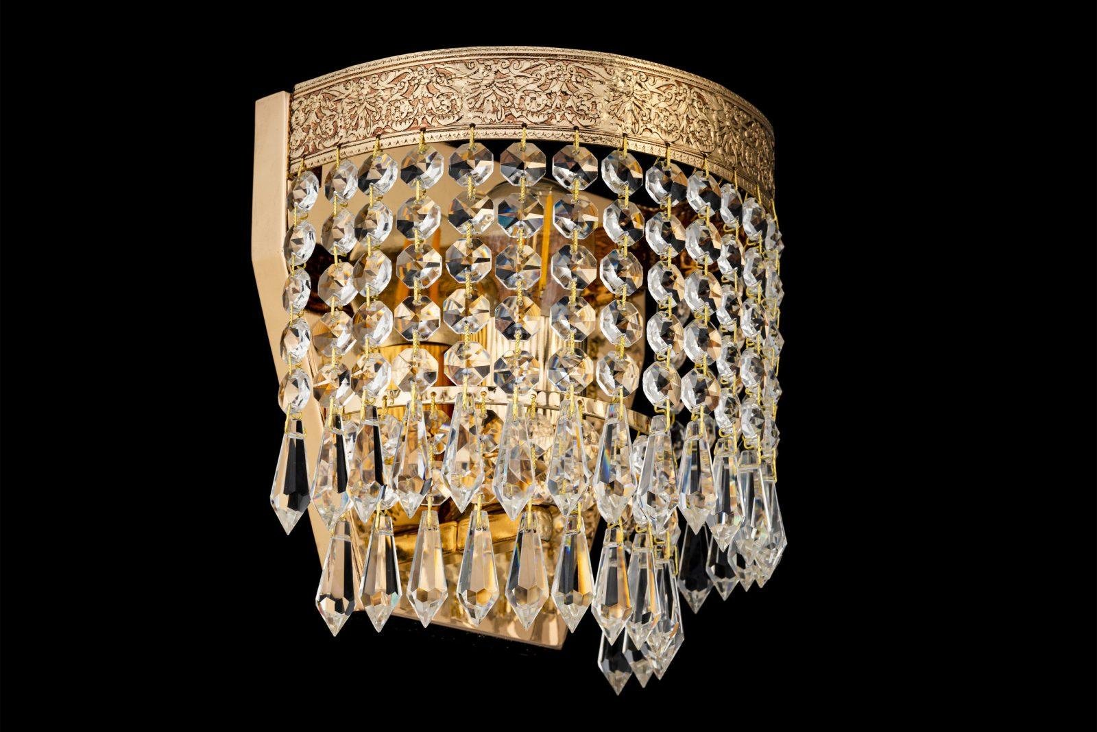 Бра настенный Arti Lampadari E14, золотистый купить,NaN