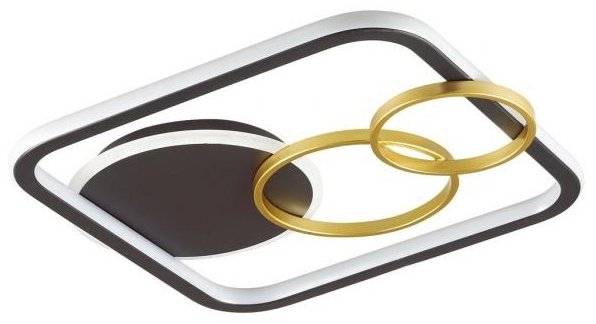 Светильник потолочный Lumion LED 71 Вт черный, золотистый купить,NaN