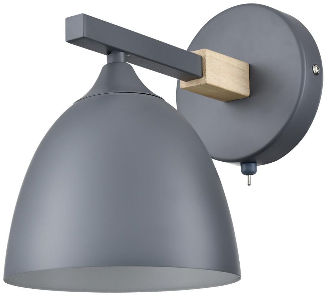 Бра настенный Lumion E27, серый купить,NaN