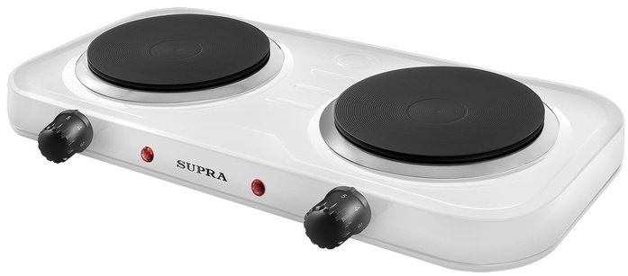 Настольная плита SUPRA HS-202 белый