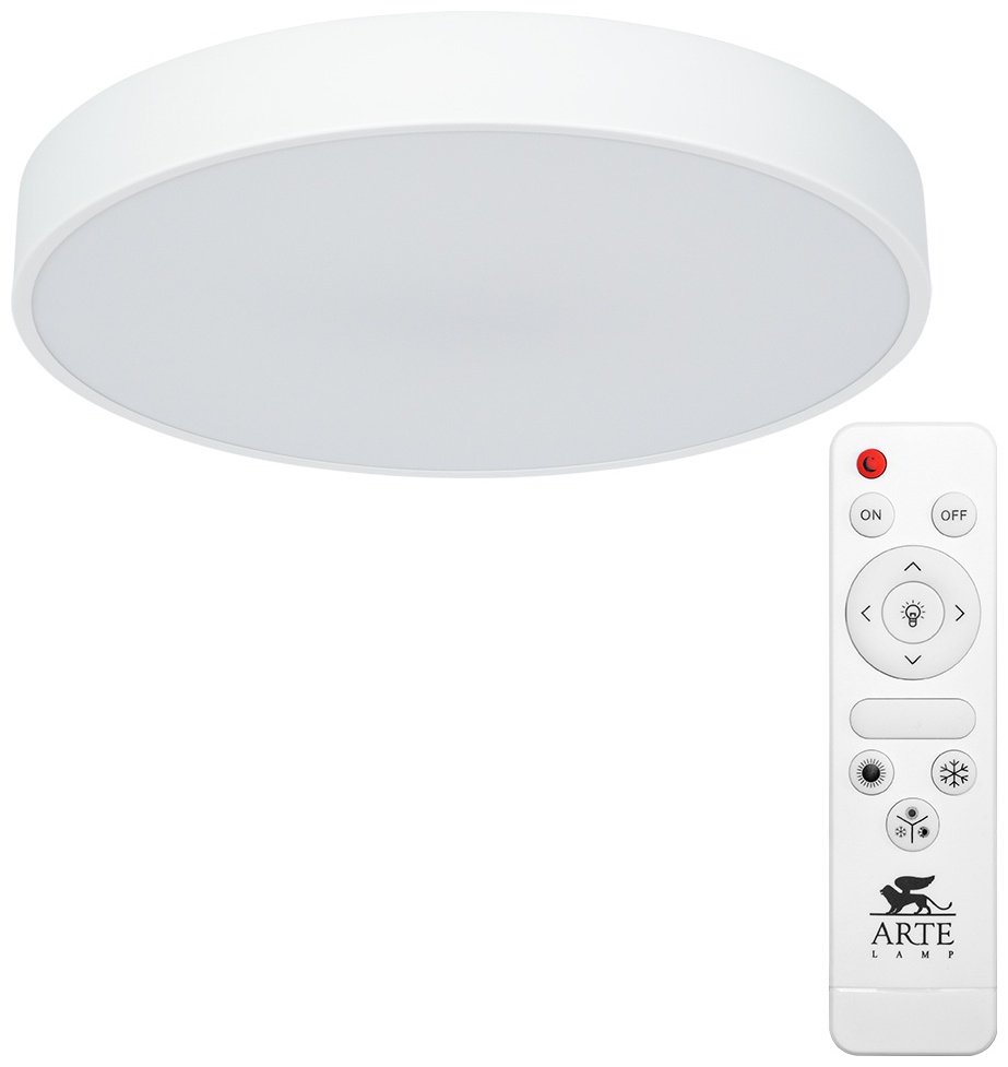 Светильник потолочный Arte Lamp LED 60 Вт белый, прозрачный купить,NaN