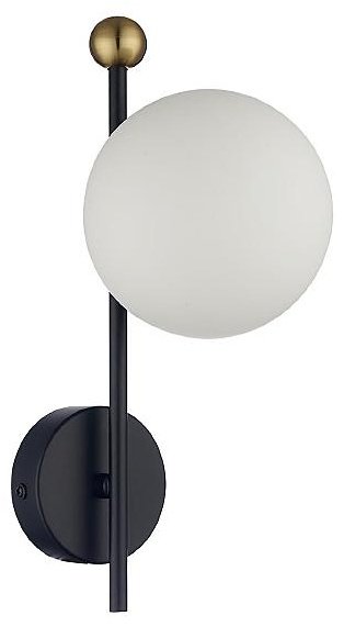 Бра настенный Lumion E14, черный, золотистый, белый купить,NaN