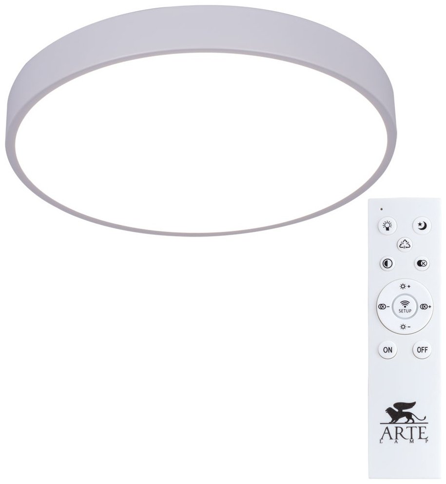 Светильник потолочный Arte Lamp LED 60 Вт белый, прозрачный купить,NaN