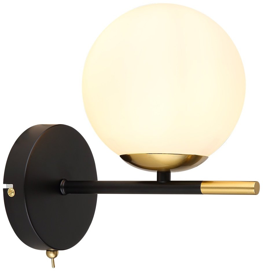 Светильник настенный Arte Lamp E14 40 Вт черный, белый купить,NaN