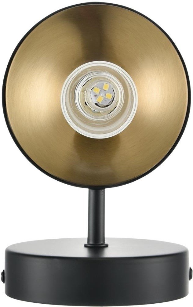Бра настенный Lumion G9, черный, прозрачный купить,NaN