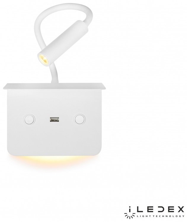 Бра настенный iLedex LED, белый купить,NaN
