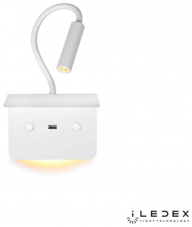 Бра настенный iLedex LED, белый купить,NaN