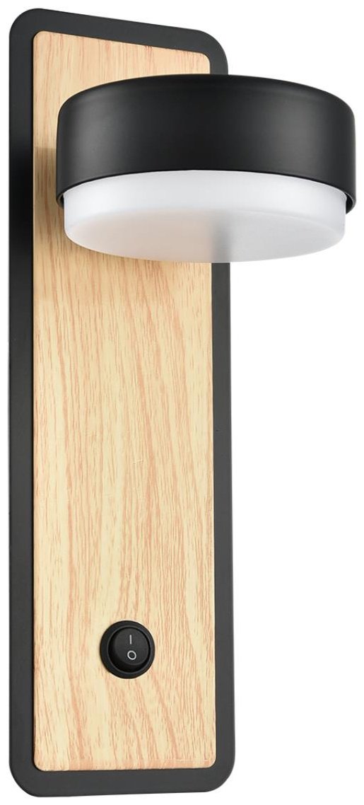 Бра настенный Lumion LED, черный, бежевый купить,NaN