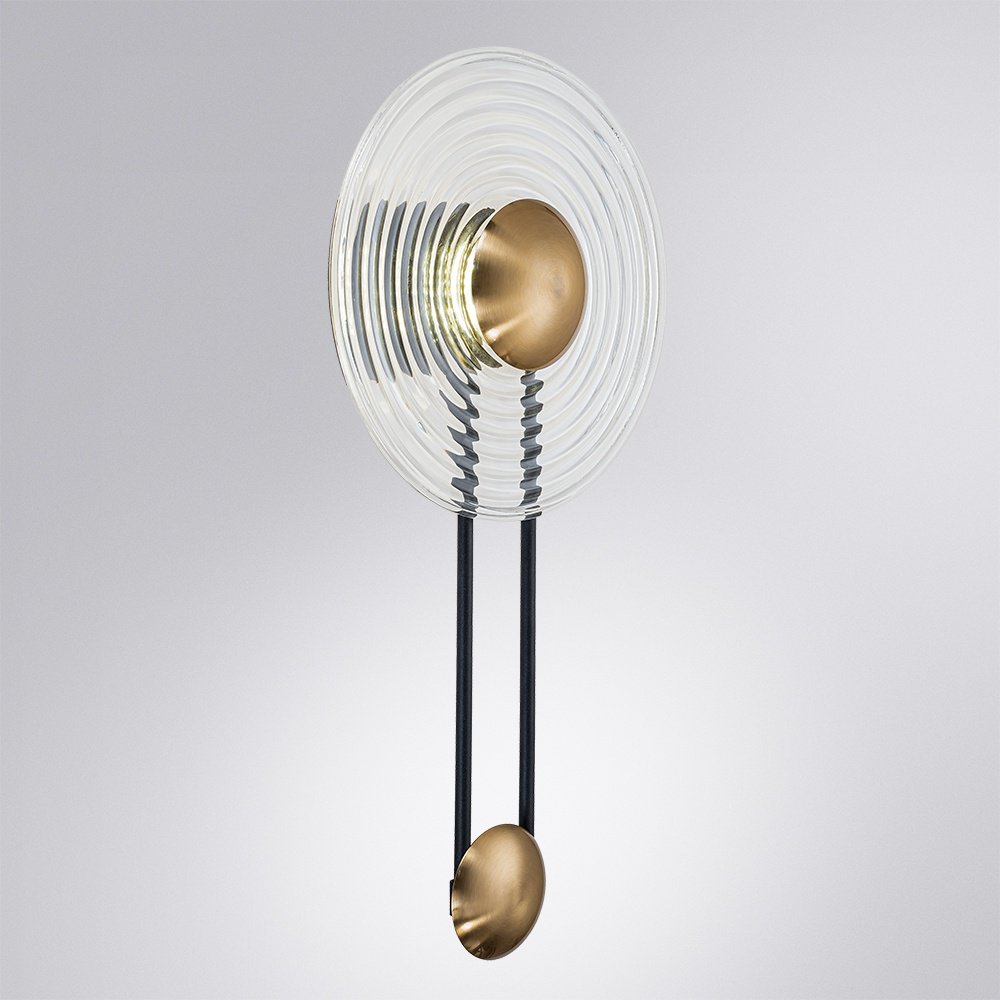 Светильник настенный Arte Lamp LED 6 Вт золотистый, прозрачный купить,NaN