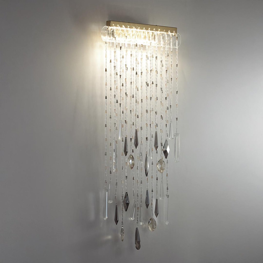 Светильник настенный Odeon Light LED бронза, прозрачный купить,NaN