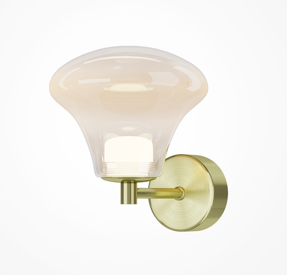 Бра настенный Maytoni LED, золотистый купить,NaN
