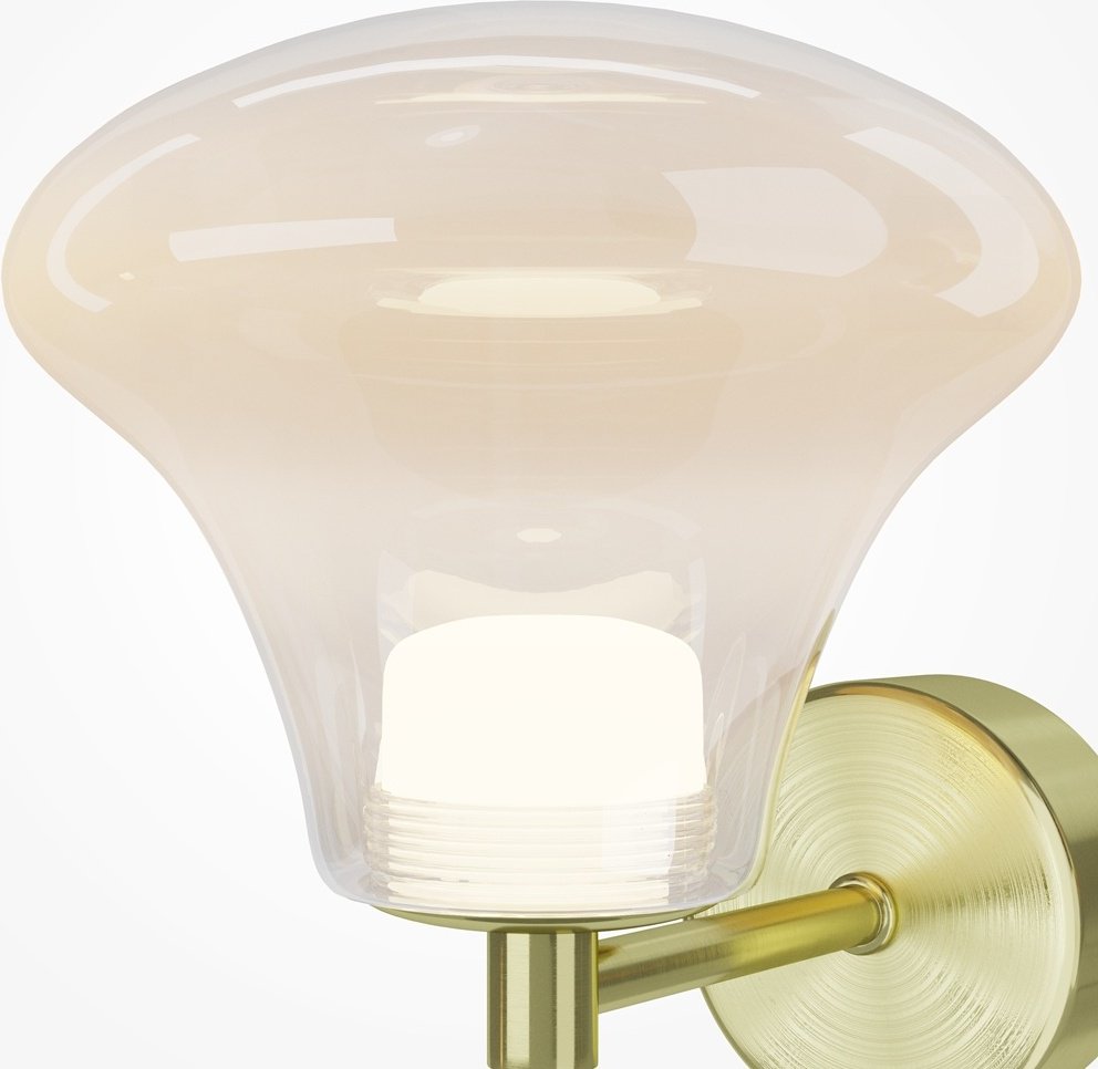 Бра настенный Maytoni LED, золотистый купить,NaN