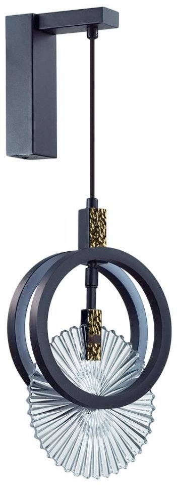 Светильник настенный Odeon Light LED 17 Вт черный купить,NaN