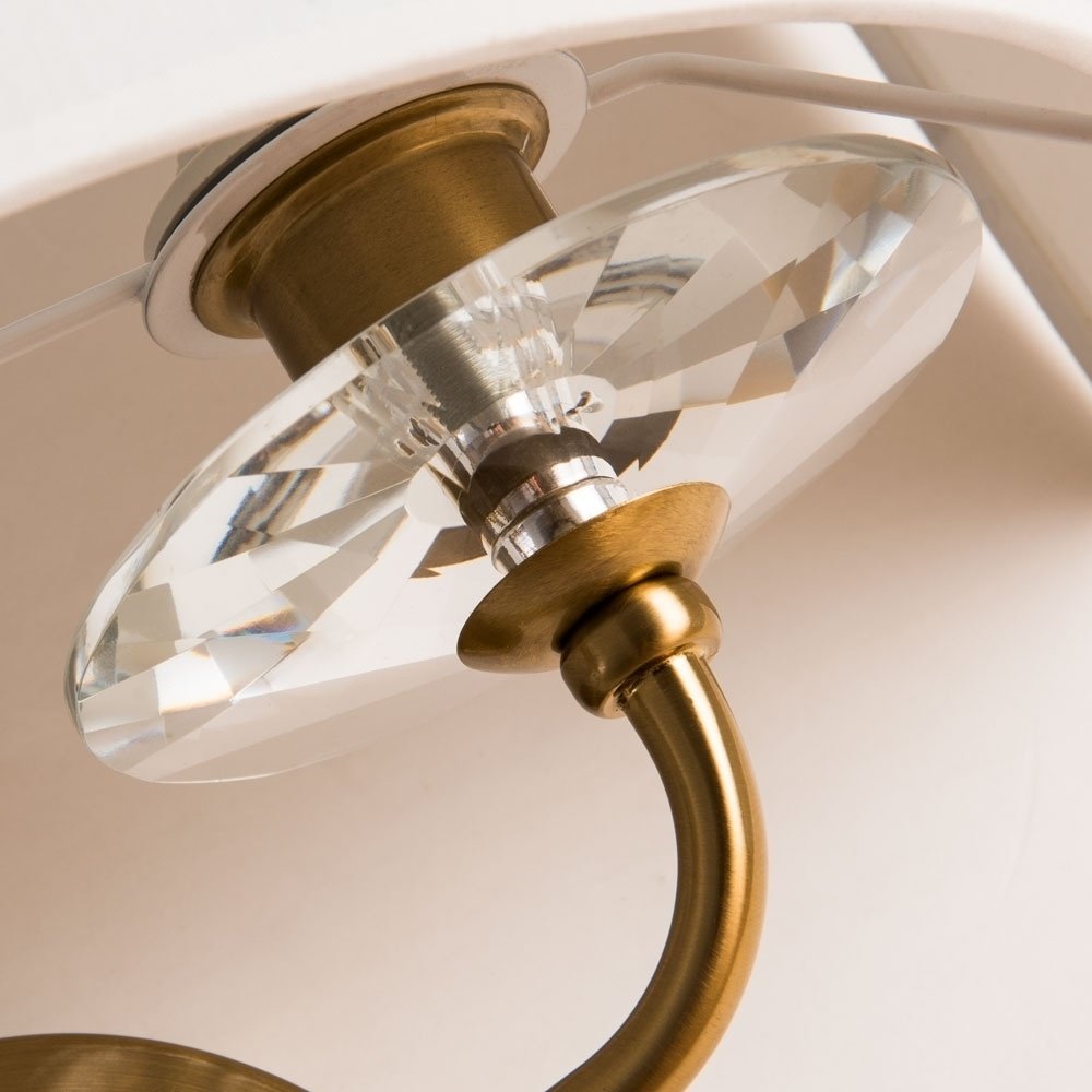 Бра настенный Arte Lamp Е14, белый, бронза купить,NaN