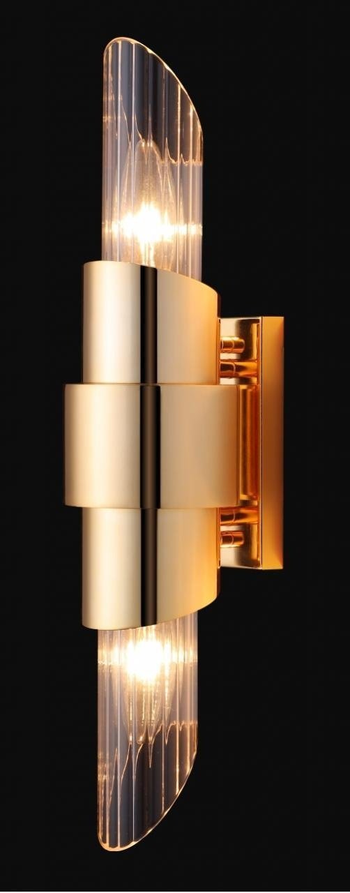 Бра настенный Crystal Lux Е14, золотистый купить,NaN