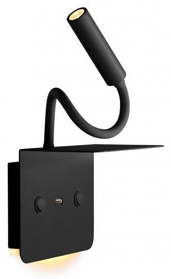 Бра настенный iLedex LED, черный купить,NaN