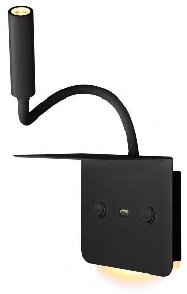 Бра настенный iLedex LED, черный купить,NaN