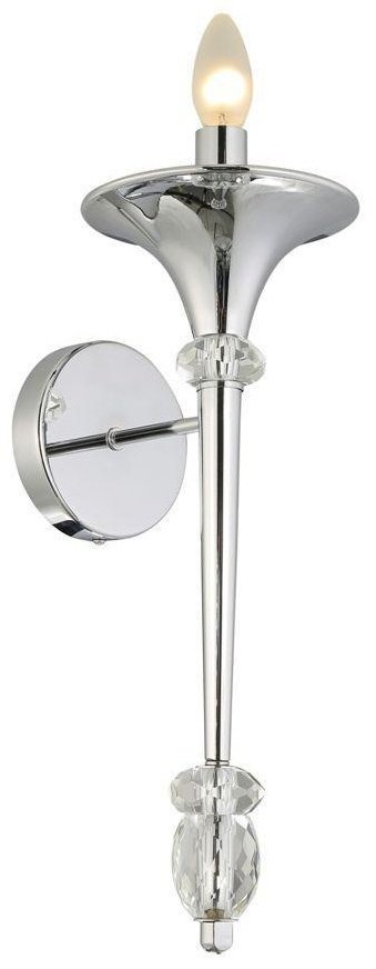 Бра настенный Crystal Lux Е14, серебристый купить,NaN
