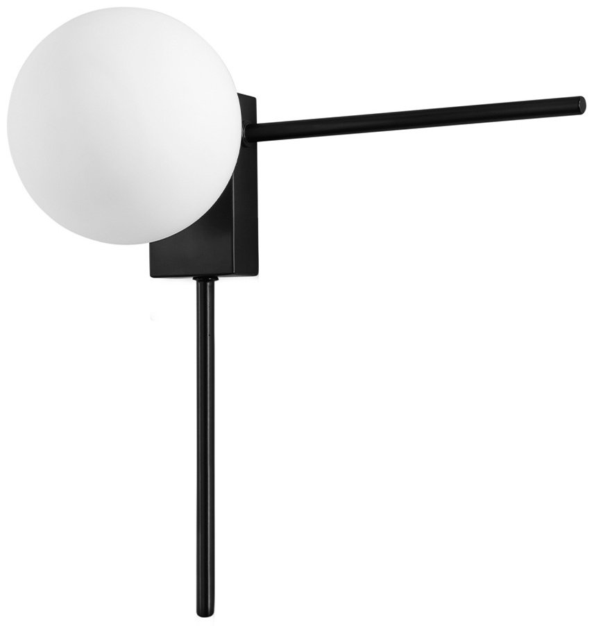 Бра настенный Crystal Lux LED, черный купить,NaN