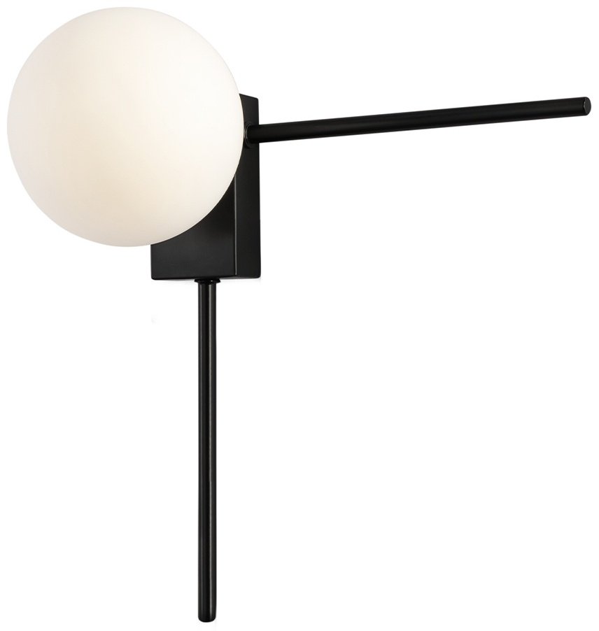Бра настенный Crystal Lux LED, черный купить,NaN