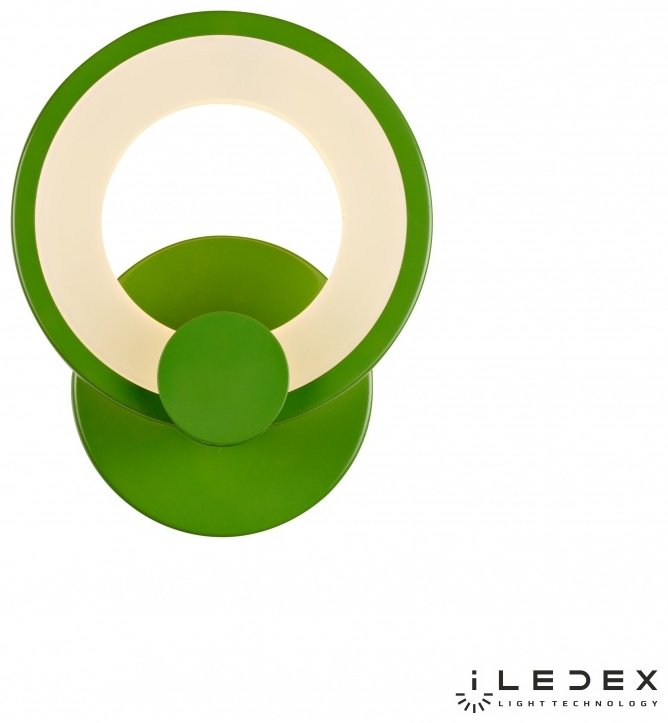 Бра настенный iLedex LED, зеленый купить,NaN