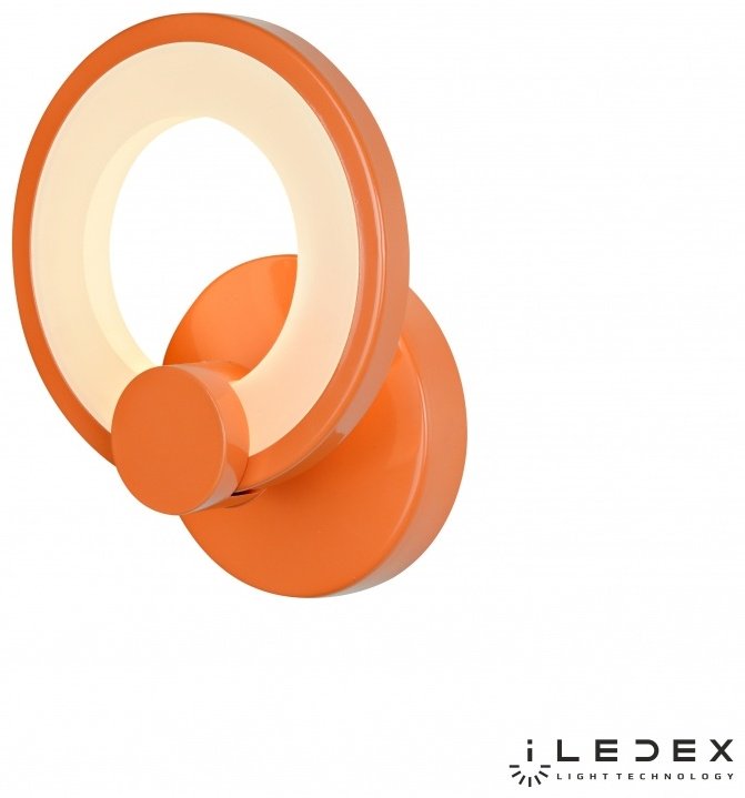 Бра настенный iLedex LED, оранжевый купить,NaN