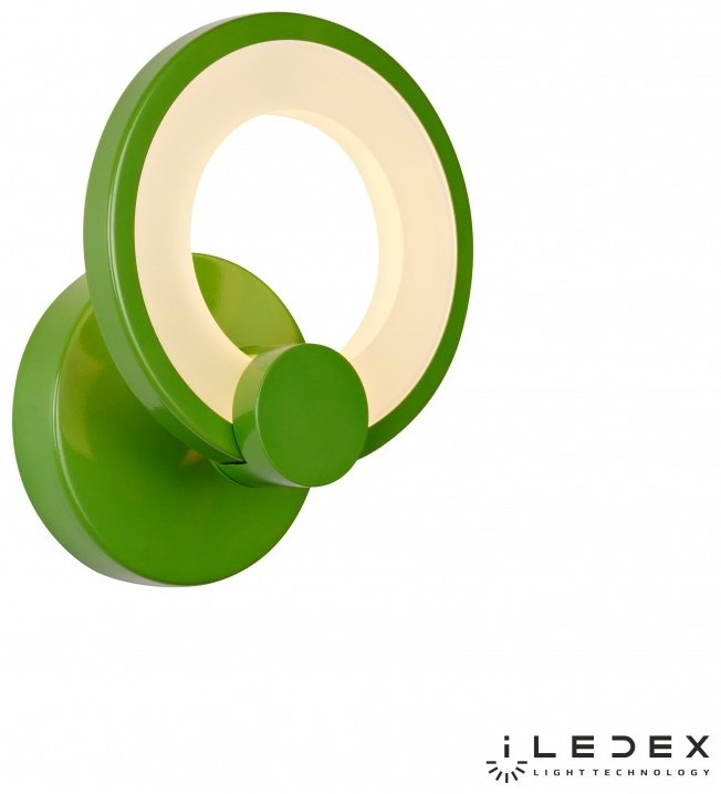 Бра настенный iLedex LED, зеленый купить,NaN