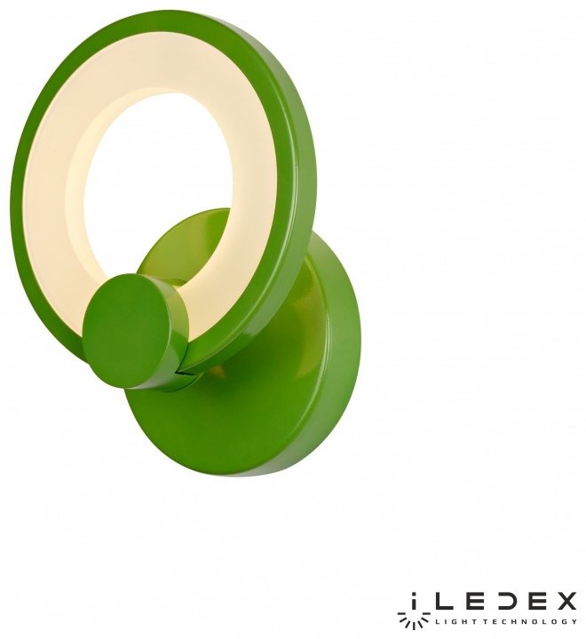 Бра настенный iLedex LED, зеленый купить,NaN