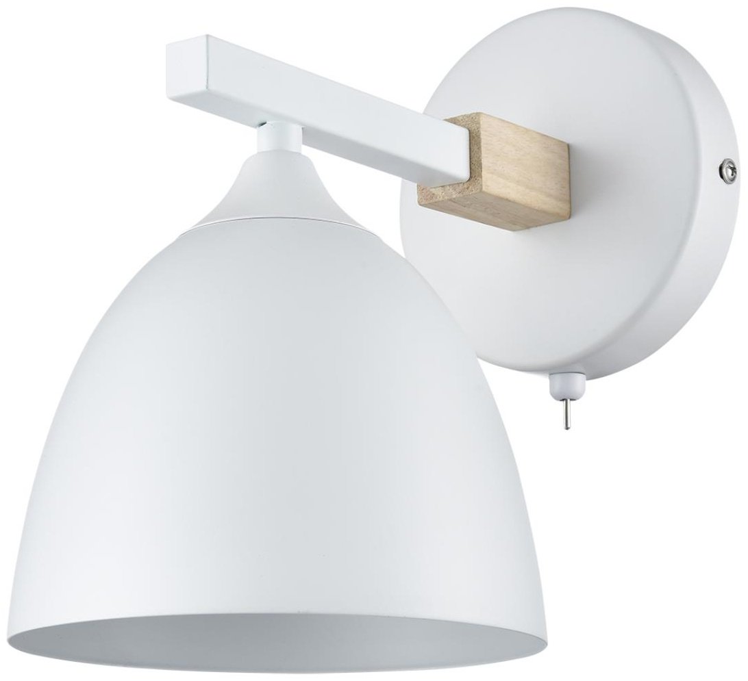 Бра настенный Lumion E27, белый купить,NaN