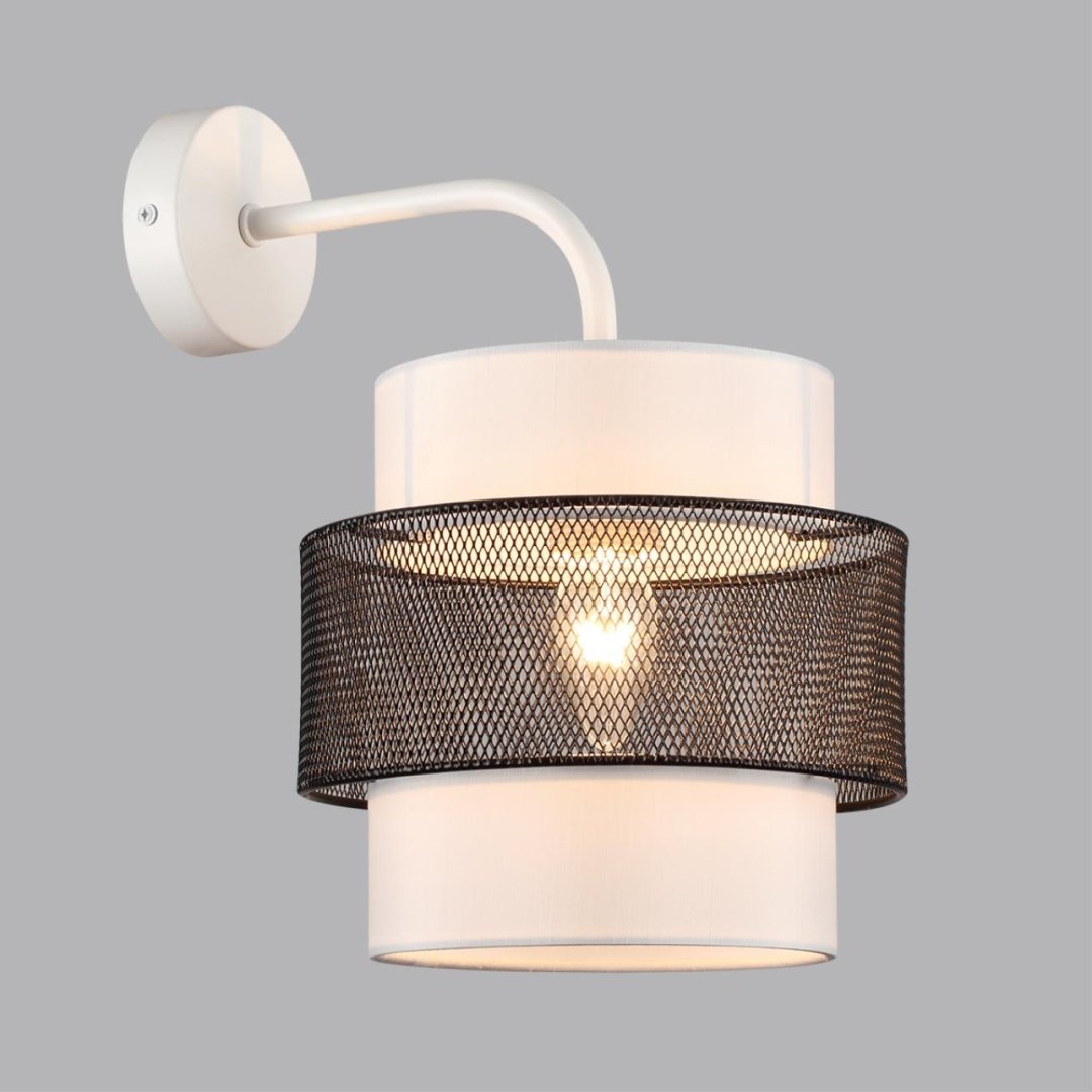 Бра настенный Lumion E27, черный, белый купить,NaN