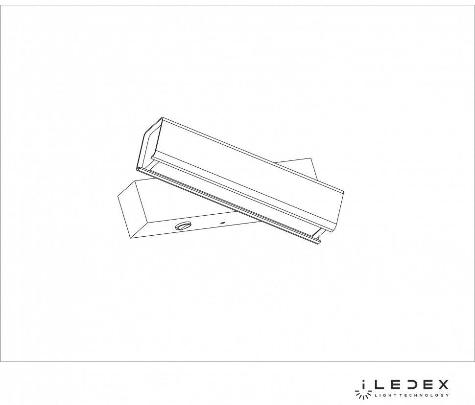 Бра настенный iLedex LED, белый купить,NaN