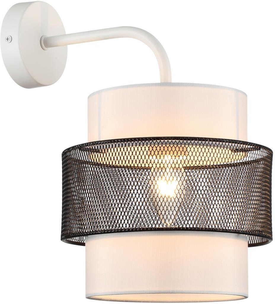 Бра настенный Lumion E27, черный, белый купить,NaN