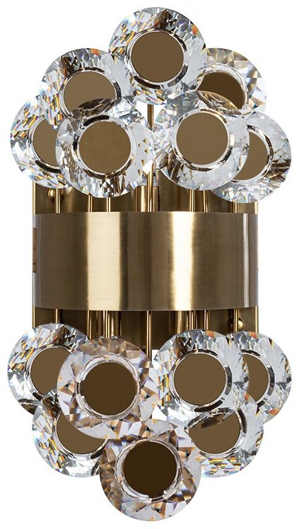 Бра настенный Divinare Е14, прозрачный купить,NaN