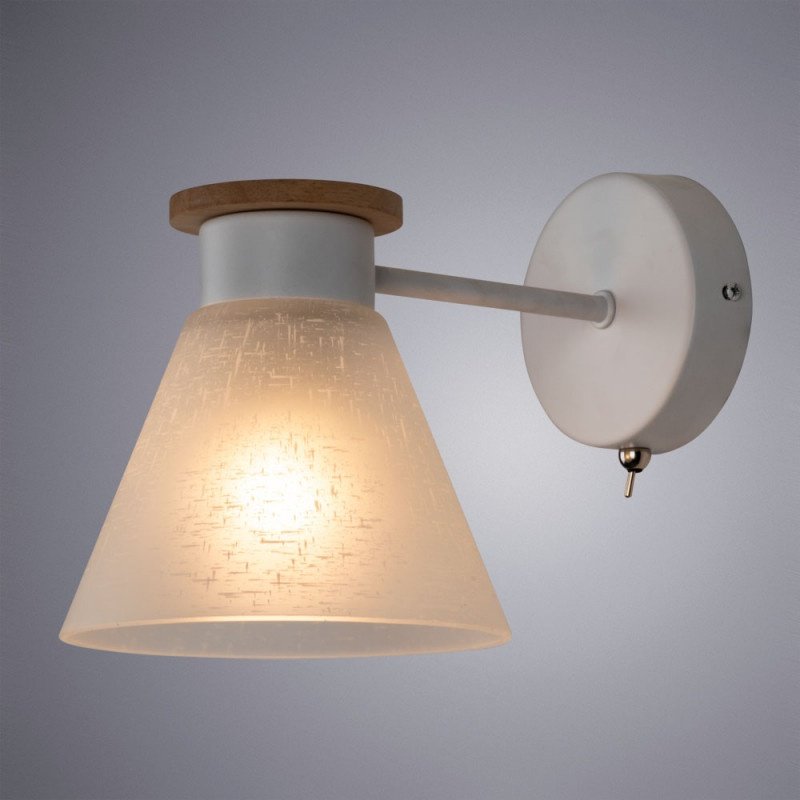 Бра настенный Arte Lamp Е14, белый купить,NaN