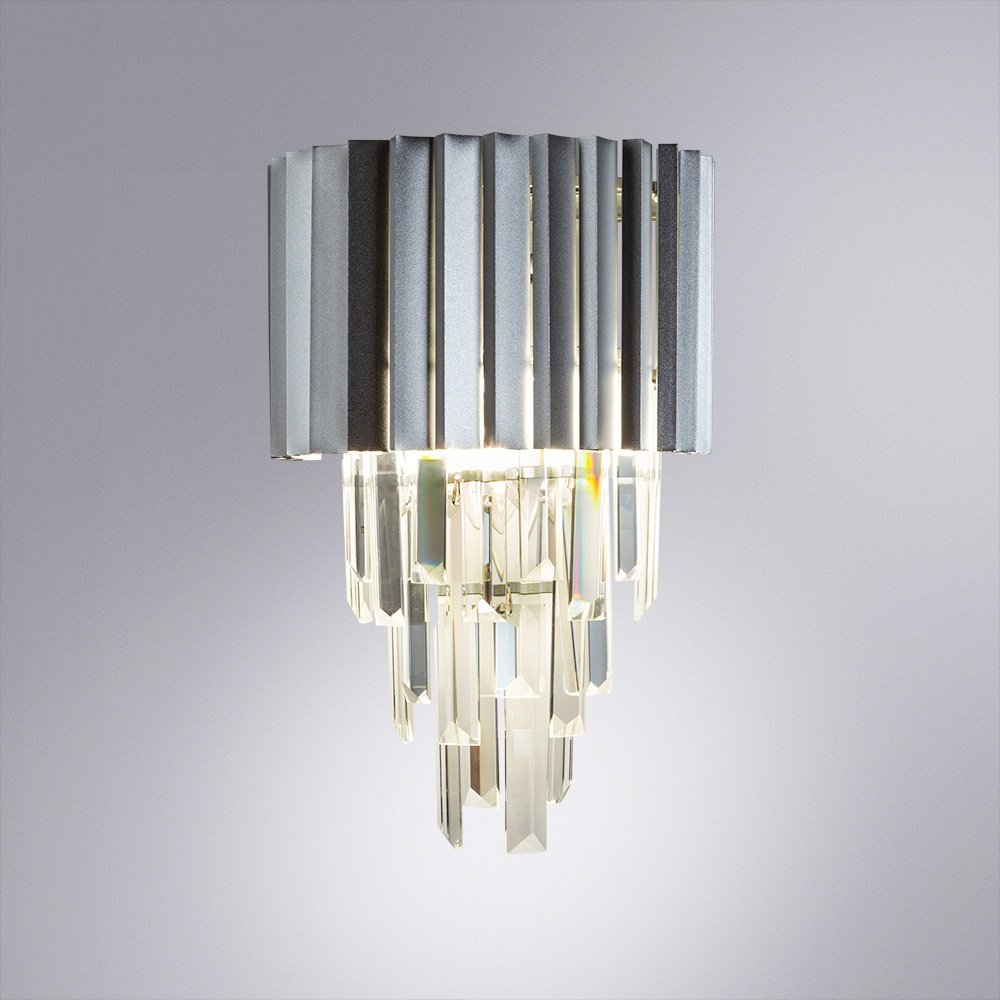 Бра настенный Arte Lamp E14, серебристый купить,NaN