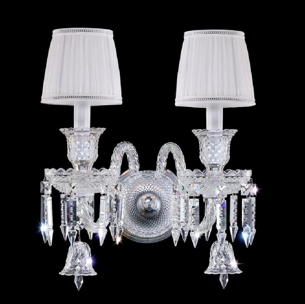 Бра настенный Crystal Lux Е14, серебристый купить,NaN