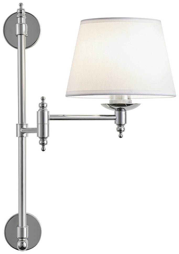 Бра настенный Crystal Lux E27, белый купить,NaN