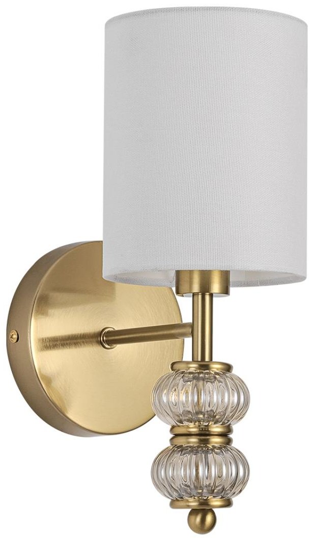 Бра настенный Lumion E14, белый, бронза купить,NaN