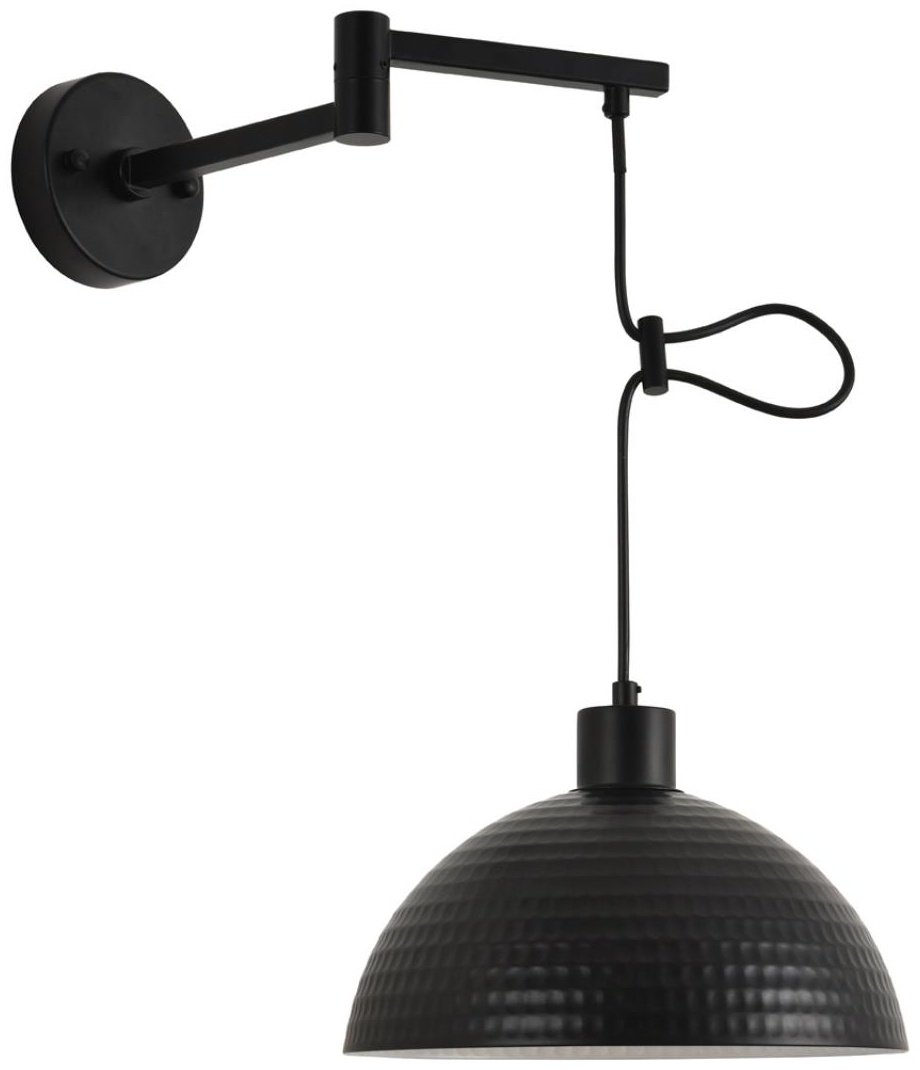 Бра настенный Lumion E27, черный купить,NaN