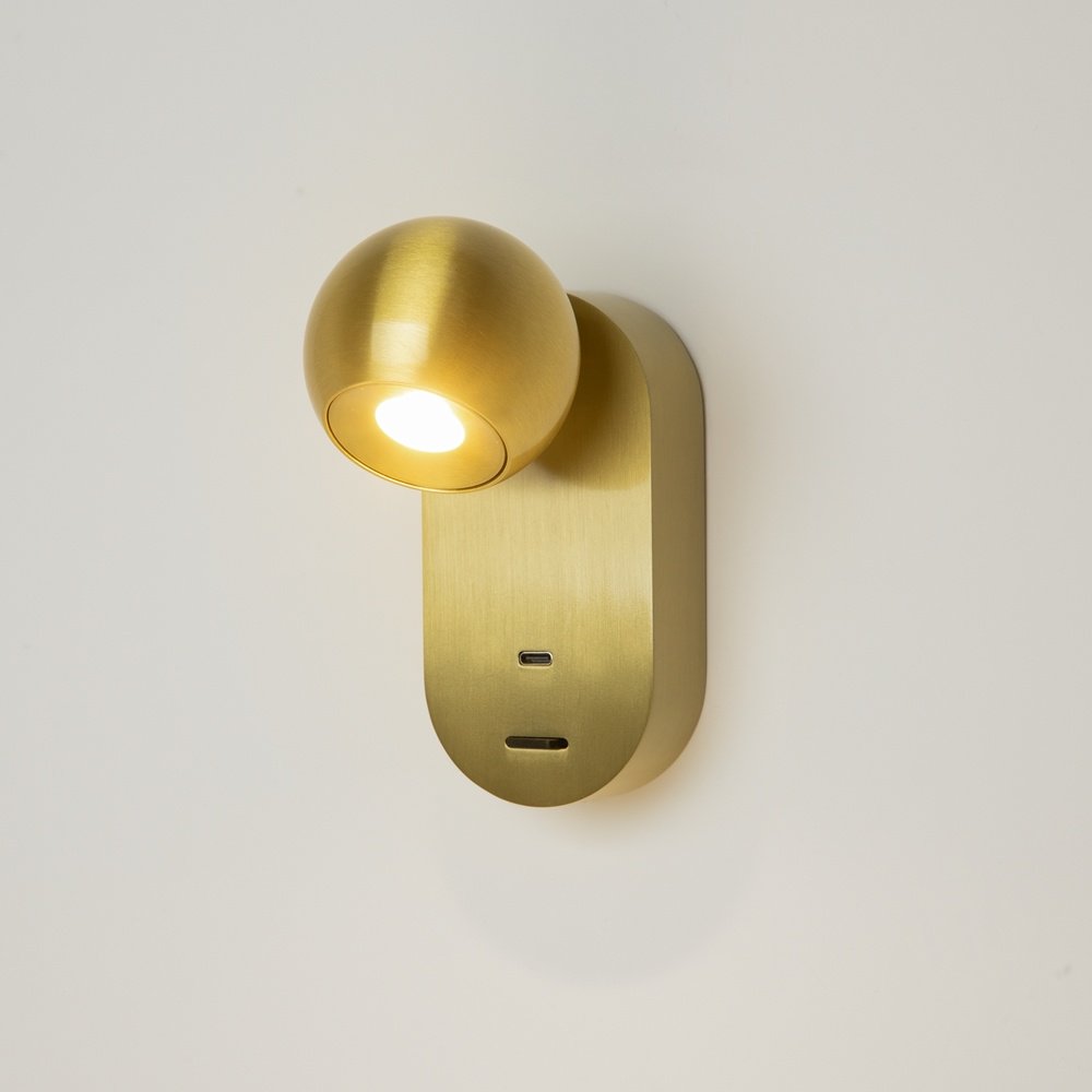 Бра настенный Maytoni LED, латунь купить,NaN