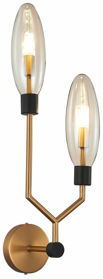 Бра настенный ST Luce G9, золотистый, коричневый купить,NaN