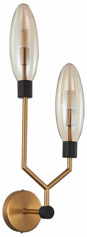Бра настенный ST Luce G9, золотистый, коричневый купить,NaN