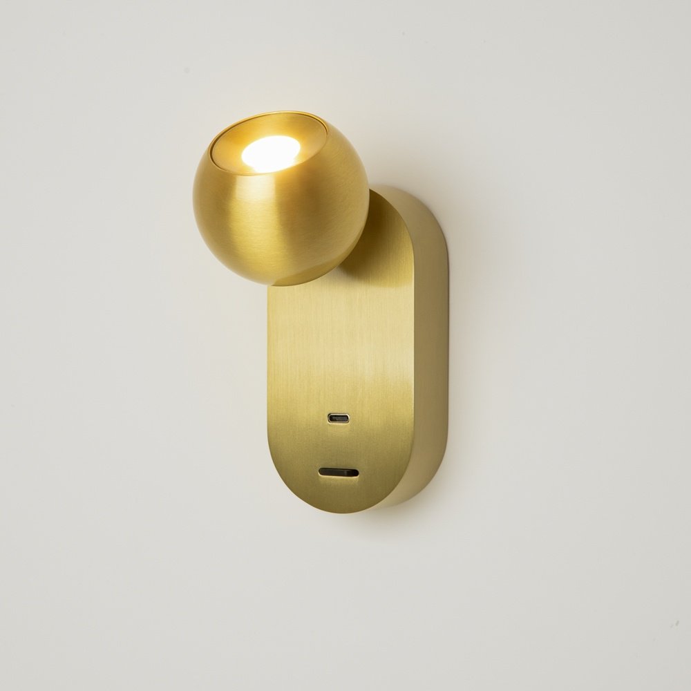 Бра настенный Maytoni LED, латунь купить,NaN