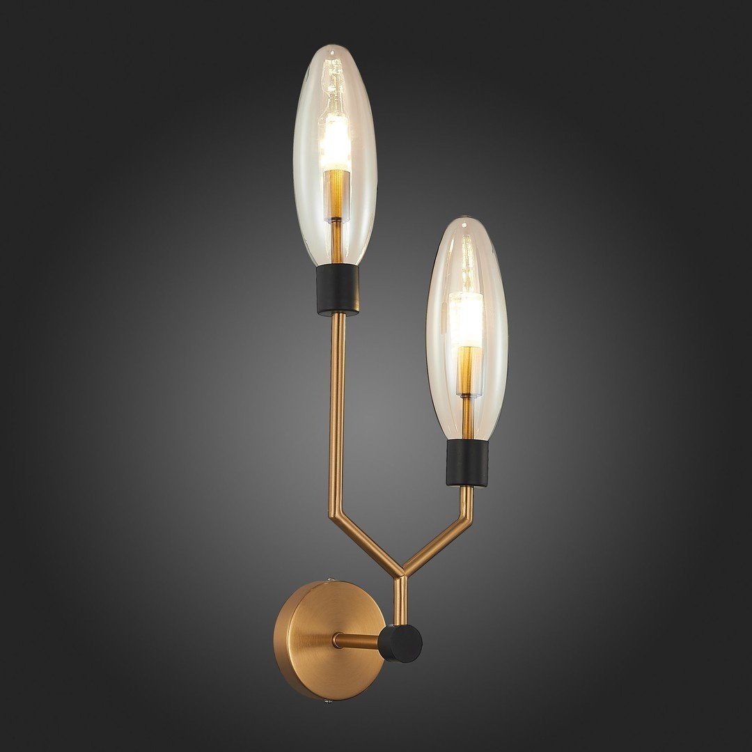 Бра настенный ST Luce G9, золотистый, коричневый купить,NaN